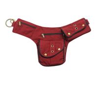 Premium Borsa cintura Frank rosso-bordeaux marsupio borsa a vita