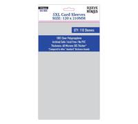 Premium Card Sleeves - "5XL Sleeves" (120mm x 210mm) 110 Sleeves per Pack