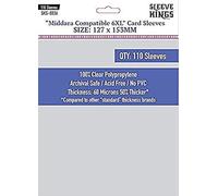Premium Card Sleeves - Middara 6XL (127mm x 153mm) 110 Sleeves per Pack