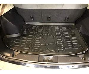 Premium Cargo Liner for Jeep Patriot Compass 2007-2017 - 100% Protection - Custom Fit Car Trunk Mat - Easy-to-Wash & All-Season Black Cargo Mat - 3D Shaped Laser Measured Trunk Liners