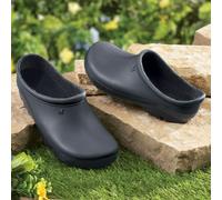 Premium Classico Solido Nero Donna Sloggers Zoccoli Impermeabile Giardino Scarpe