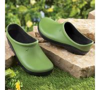 Premium Classico Solido Verde Donna Sloggers Clogs Impermeabile Giardino Scarpe