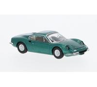 PREMIUM CLASSIXXS 1/87 FERRARI DINO 246 GT 1969 VERDE MODELLINO STATICO DIECAST