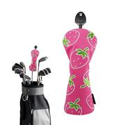 Premium Club Protection - Golf Club Head Covers Set, Padded Driver Wood Hybrid Sleeves | Durable PU Leather Cover Design, Soft Interior Cushion Guard for Golfers Bag Travel Storage Course Use
