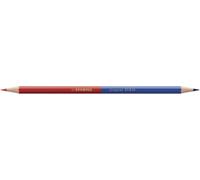 Premium Colouring Pencil, STABILO Original, Single Pen, Two-Tone, Red & Blue Two
