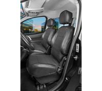 Premium Coprisedili per Citroen Jumpy III 2016-Oggi, 2 coprisedili singoli anteriori + 2 copri bracciolo