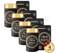 Premium Emperor Korean 6 Years Red Ginseng Extract 250g x 4bottiglie Saponin ...