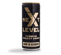 Premium Energia Drink 24x 250 ML Lattine Koffeinhaltiger Energydrink Incl. Pfand