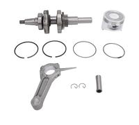 Premium Engine Piston Connecting Rod Kit For GX390 13 Engine High Strength Metal Construction Crankshaft Piston Pins And Rods Set For Duty Engine Repair And Replacement