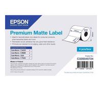 Premium Etichetta opaca - etichette tagliate 102 mm x 152 mm (800 etichette)