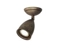 Premium Faretto Spot da Soffitto Plafoniera Orientabile Ottone Antico