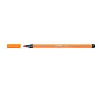 Premium Fibre-Tip Pen - STABILO Pen 68 - Pack of 1 - Orange