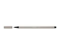 Premium Fibre-Tip Pen - STABILO Pen 68 - Pack of 1 - Warm Grey