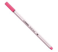 Premium Fibre-Tip Pen with Brush Tip - STABILO Pen 68 brush - Pack of 1 - Pink