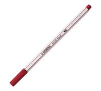 Premium Fibre-Tip Pen with Brush Tip - STABILO Pen 68 brush - Pack of 1 - Purple