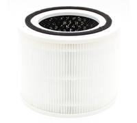 Premium Filtro HEPA compatibile con Levoit Core 300, 300s, P350, Purificatore d'aria 300-RF Core, Filtro a carbone attivo HEPA H13 3 in 1, Pre-Filtro, Filtro dell'aria, Accessori, pezzi di ricambio