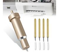 Premium Fine Point Blade com Cover 2 lame a maglia fine 30°/2 lame a taglio profondo 60° per Cricut Explore Air/Air2/Air3, Cricut Maker/Maker 3 (oro)