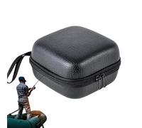 Premium Fishing Reel Cover, Abrasion-Resistant EVA Storage Case, Sturdy Protective Bag for Baitcasting and Drum Reels, Accessory for Anglers During Transport and Storage