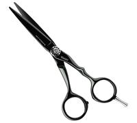 Premium Forbici per capelli Mythos Black Offset Conblade 5½"