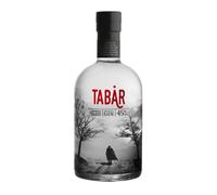 Premium Gin Tabar, l'originale della Bassa Modenese. Gin Distillato tra le nebbie dei fiumi Panaro e Secchia secondo una ricetta originale del 1814. 70cl, 45% Vol.