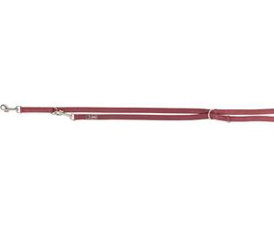 Premium guinzaglio allungabile, a doppio strato 2,00 m/15 mm sangria