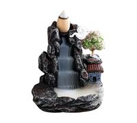 Premium Handcrafted Backflow Incense Waterfall - Meditative Aromatherapy Censer, Features Precision-Engineered Clog-Resistant -Channel Architecture For A Waterfall Effect | Heat-Stabil