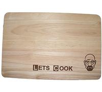 (Premium Hardwood 30x20x1.5 cm) - WALT BREAKING BAD CHOPPING CHEESE BOARD COOKING DON'T CALL SAUL WALTER HEISENBERG
