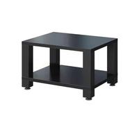 Premium Heavy Duty HiFi Audio Rack - Mobile Record Player Stand & AV Media Tower per sistemi di intrattenimento - Robusto contenitore per componenti stereo (60 x 48 x 37,5 cm profondo, nero)