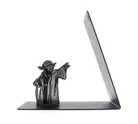 Premium Heavy-duty Metal Bookend - Black L-shaped Bookend Supports On Office Desk, Creative Gift for Dad And Lover (master) Tw