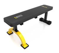 Premium Hms Panca piatta per pesi e sollevamento fino a 200 kg