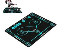 Premium Hockey Practice Mat, Indoor Outdoor Quiet Non-Slip Large, Stickhandling Pad Training, Reliable Sports Accessory, for All Ages Soccer Lovers Adults, Practice Tool for Improving Skills