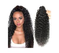 Premium Human Hair Ponytail Extension for Women, Estensione coda di cavallo, 8"-28" Clip ad artiglio nelle estensioni della coda di cavallo Estensione dei capelli lunghi ricci crespi Coda di cavallo C