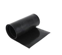 Premium Industrial Rubber Sheet,Slab NBR Nitrile Rubber Buna Sheet, Acid Oil Alkali Resistant Rubber Plate, Thick 1/2/3mm Black Rubber Sheet Gasket 1pc(1mm)(2mm)
