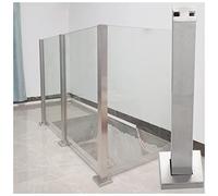 Premium Lr - Supporto per palo da 60150 cm, con piastra di spessore 10/12 mm, per balcone o ringhiera sul tetto, supporto robusto per spazi esterni
