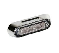 Premium, luce a 4 led, montaggio superficie, 12/24V Verde Camion truck univers
