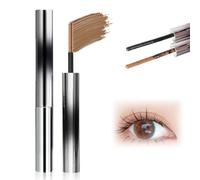 Premium Mascara, 2025 New Mascara Waterproof, Ciglia a Ventaglio e Sguardo Intenso, Senza Grumi e Sbavature, Adatto a Occhi Sensibili, Volumizzante e Allungante, incurva e moltiplica (Marrone, L)