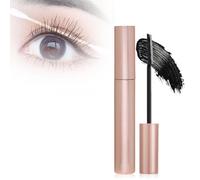 Premium Mascara, 2025 Upgrade Mascara Waterproof, Ciglia a Ventaglio e Sguardo Intenso, Senza Grumi e Sbavature, Adatto a Occhi Sensibili, Volumizzante e Allungante, incurva e moltiplica (Nero)