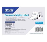 Premium Matte Label - Etichette die-cut 76 mm x 127 mm (960 etichette)