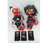 Premium Moxxie + Millie Plush Bundle + BONUS PINS - HELLUVA BOSS