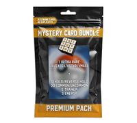 Premium Mystery Card Bundle - 50 carte collezionabili originali con 10 carte olografiche + 1 speciale rara garantita - nessun duplicato - confezione da collezione