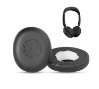 Premium Pelle proteica Cuscinetti auricolari di ricambio per Jabra Evolve2 65 Flex Wireless Stereo Cuffia Cuscinetti per cuffie