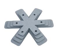 Premium Pentola Pan Protezioni Set di 12 Feltro Poliestere per spessore