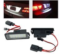 Premium per Skoda Luce Targa LED Posteriore 6000K Super Bianco