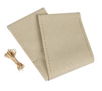 Premium Perforated, coprivolante in pelle - L - Ø 37/39 cm - Beige