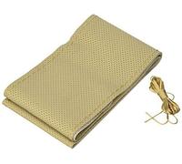 Premium Perforated, coprivolante in pelle - L - Ø 37/39 cm - Beige