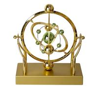 Premium Permanent Motion Desk Toy With Steel Globes For Office Calm Ease And Creative Focus Enhancement Slanted Base Dynamic Art