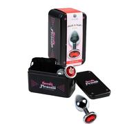 Premium plug anale Medium gioiello rosso confezione regalo Secret Pleasure