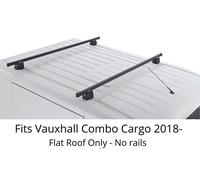Premium Portapacchi Barrette- Coppia - Per Vauxhll Combo Cargo 2018-21 -ST5000 /