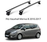 Premium Portapacchi -set Di 2-For Opel Meriva B 2010-2017 Fisso - AL300/168M