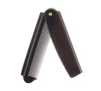 Premium Precision-Glide Folding Pocket Comb - Professional Grooming Tool, Features High-Tensile Static-Free Reinforced-Polymer Architecture For Durability | Precision-Engineered Auto-Lock Piv
